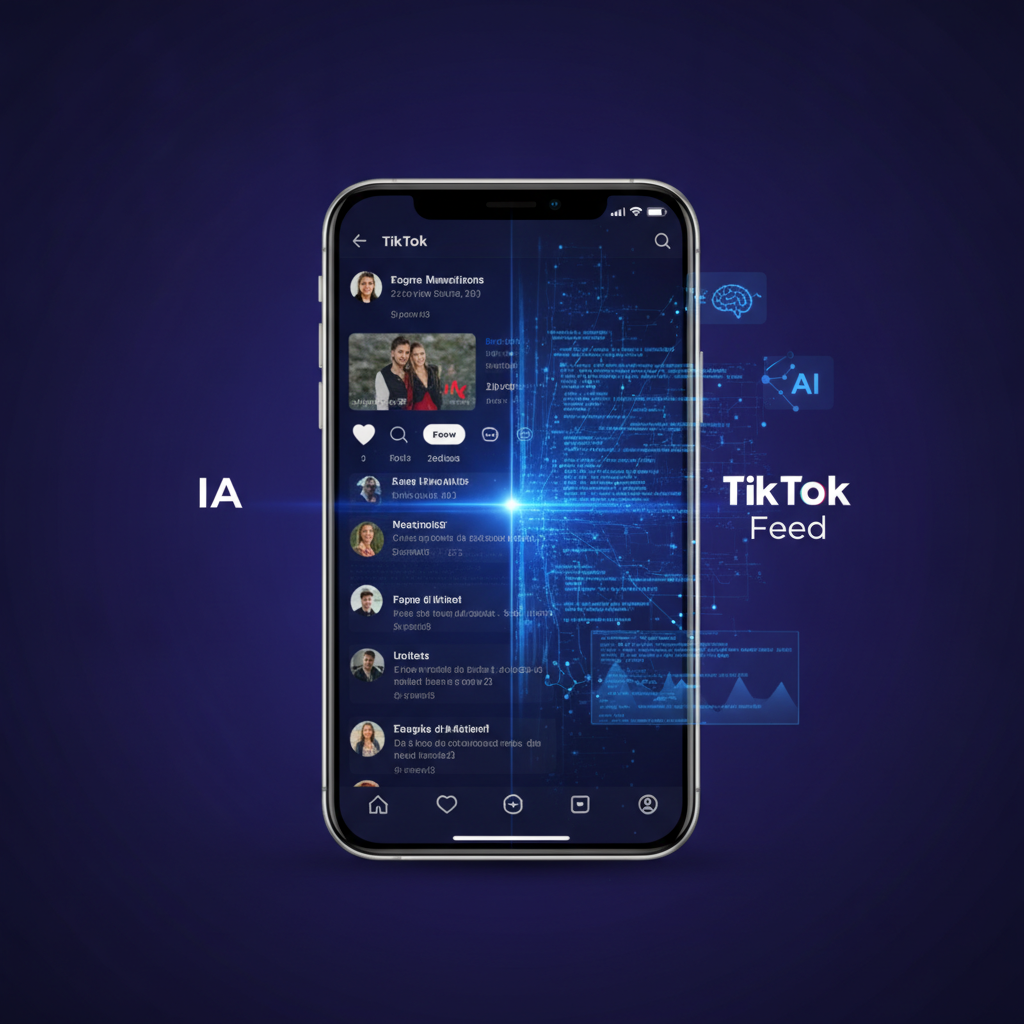 IA no TikTok: Como Conteúdo Gerado Está Mudando Seu Feed