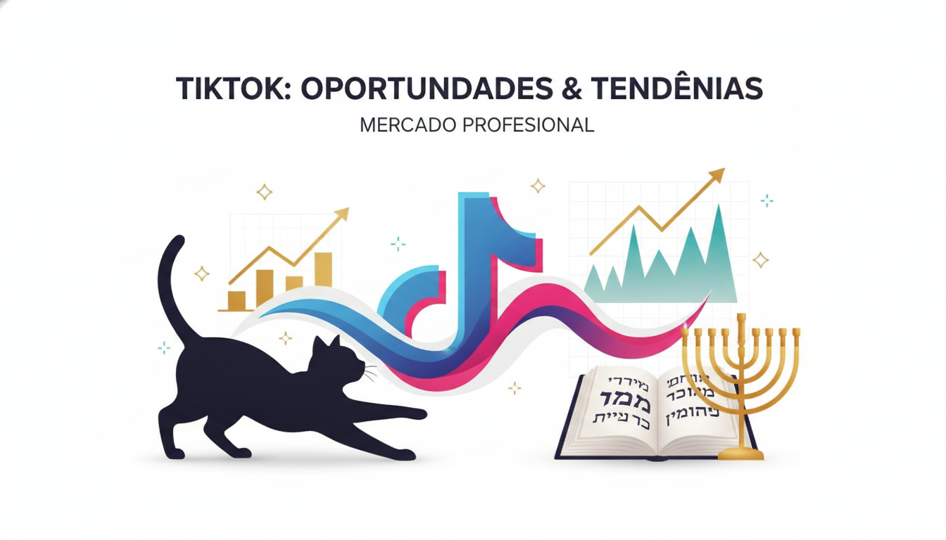 Desvendando o TikTok: Gatos, Rabbis e o Mercado