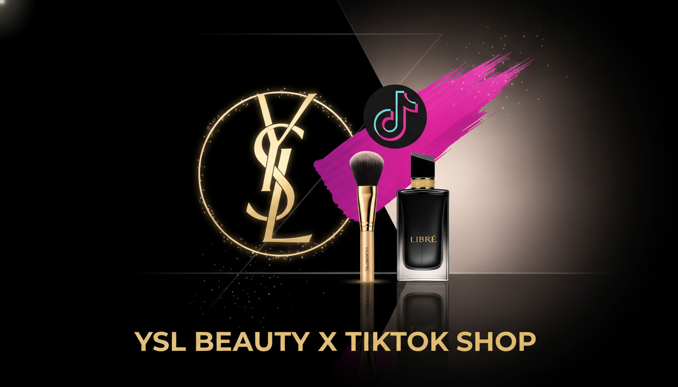 YSL Beauty chega ao TikTok Shop e revoluciona o mercado