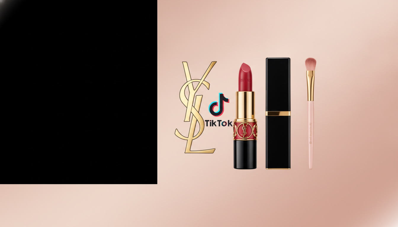 YSL Beauty chega ao TikTok Shop: Conexão com Gen Z