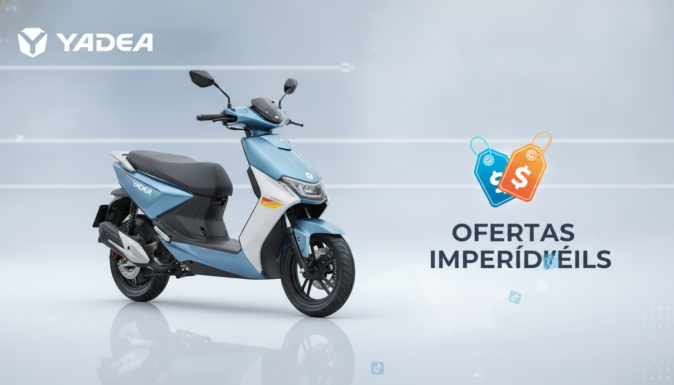 TikTok Shop: Ofertas Imperdíveis em Scooters Elétricas Yadea