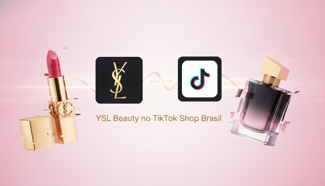 YSL Beauty chega ao TikTok Shop Brasil