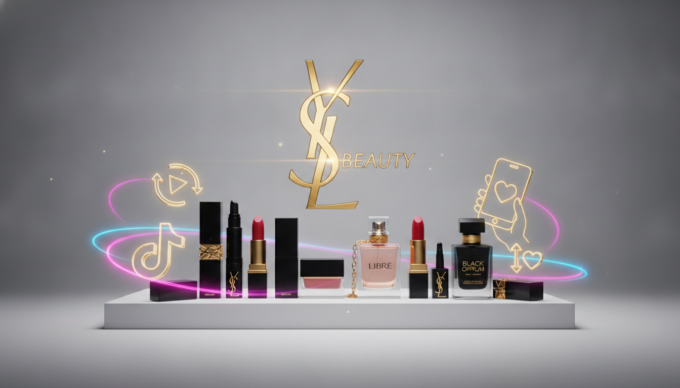 YSL Beauty: Chegada Triunfal ao TikTok Shop Brasil