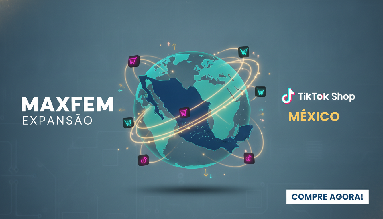Maxfem expansão México via TikTok Shop