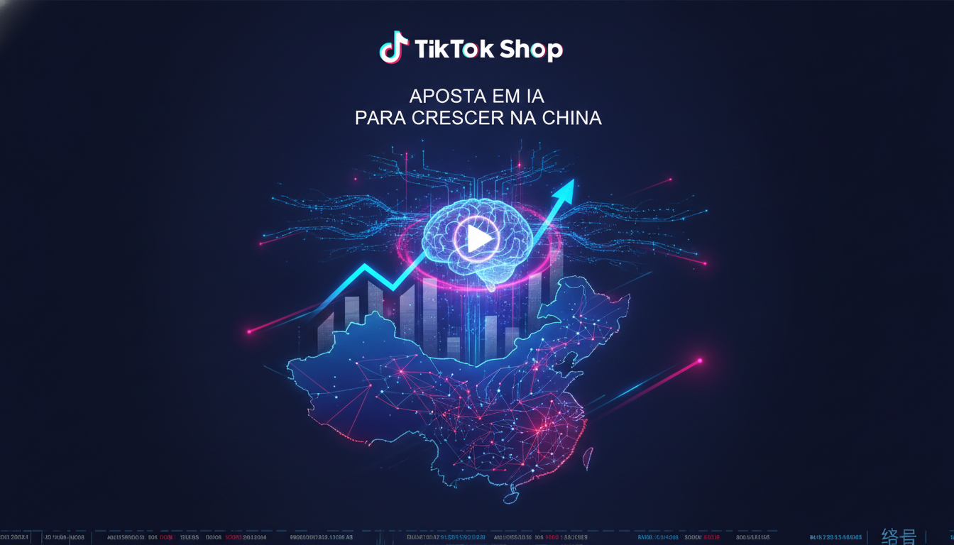 TikTok Shop aposta em IA para crescer na China