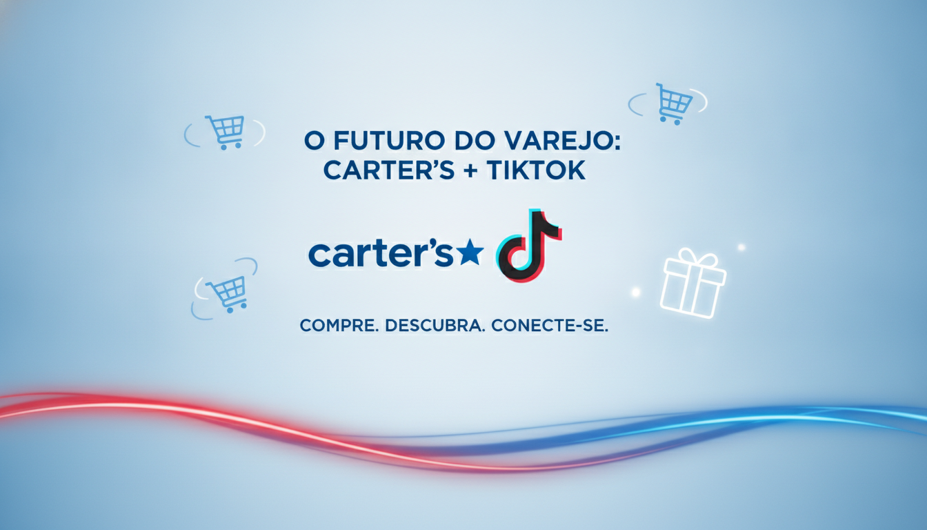 Carter's aposta no TikTok Shop: O futuro do varejo chegou?