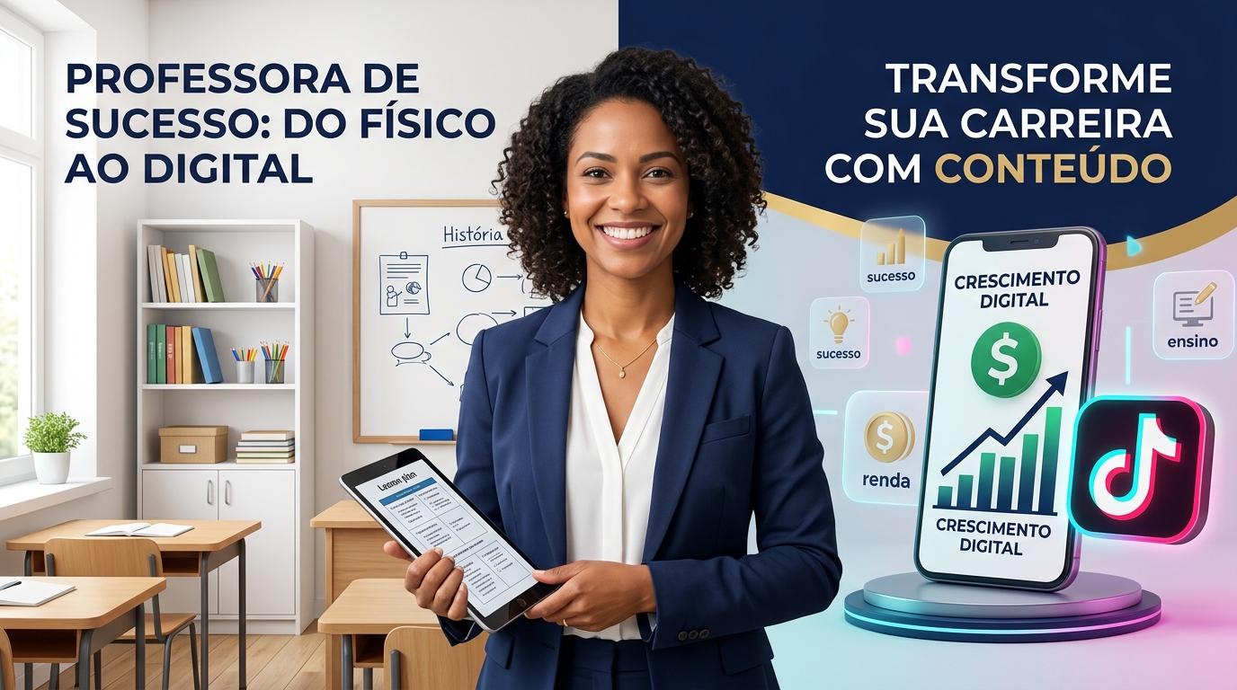 Professora Troca Sala de Aula por R$100 mil Mensais no TikTok
