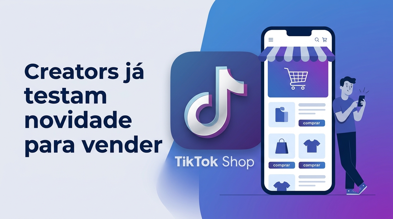 TikTok Shop: Creators já testam novidade para vender