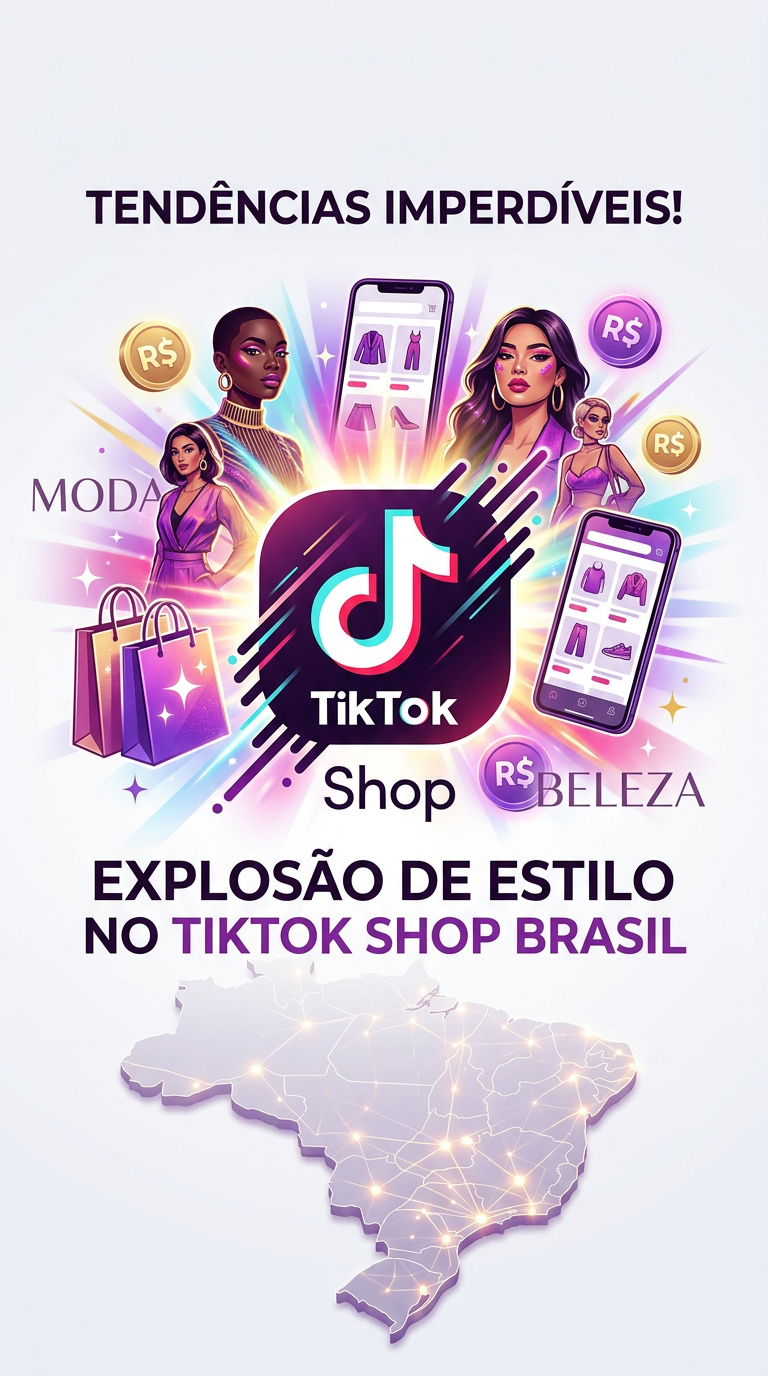 TikTok Shop: Moda e Beleza Disparam no Brasil