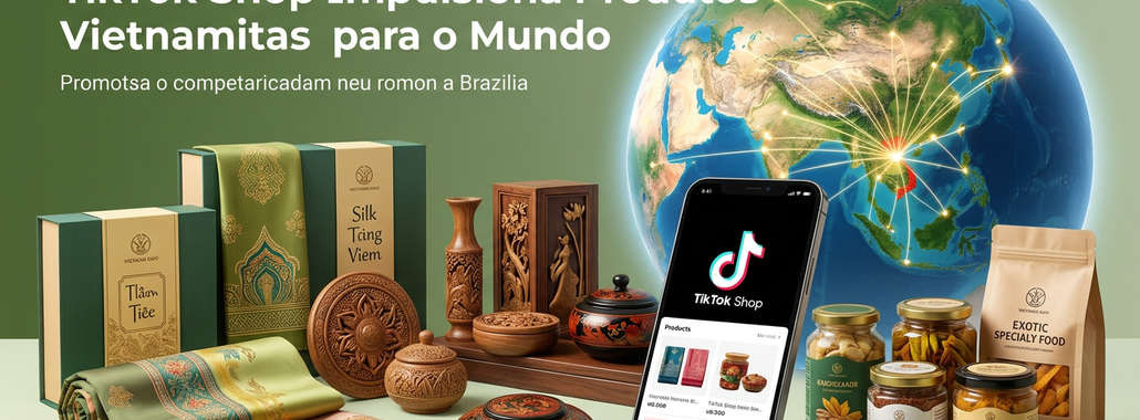 TikTok Shop Impulsiona Produtos Vietnamitas para o Mundo