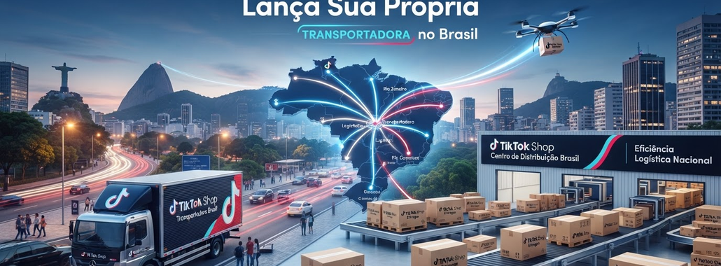 TikTok Shop lança transportadora própria no Brasil