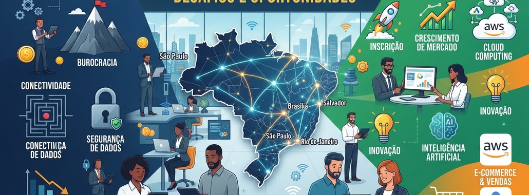 Empresas no Brasil: Desafios e Oportunidades Digitais