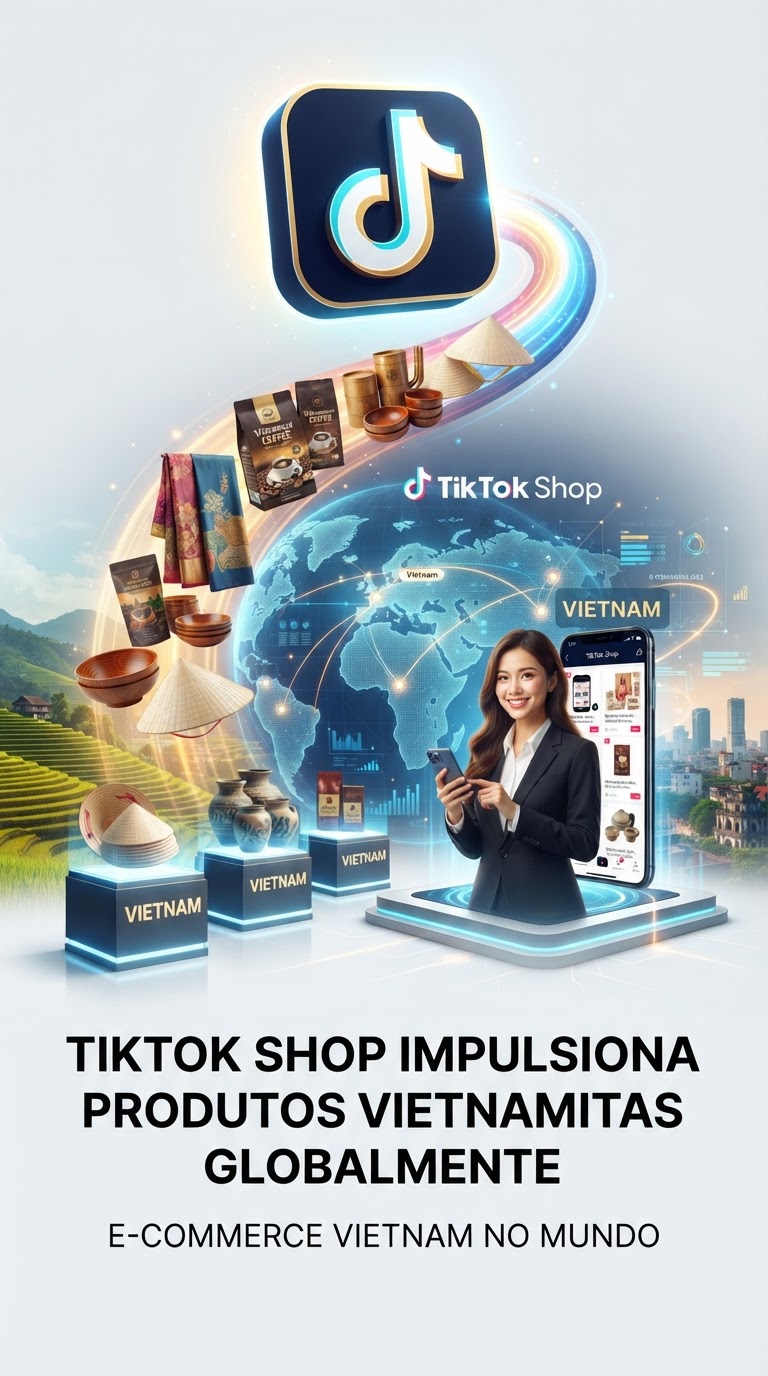 TikTok Shop Impulsiona Produtos Vietnamitas para o Mundo