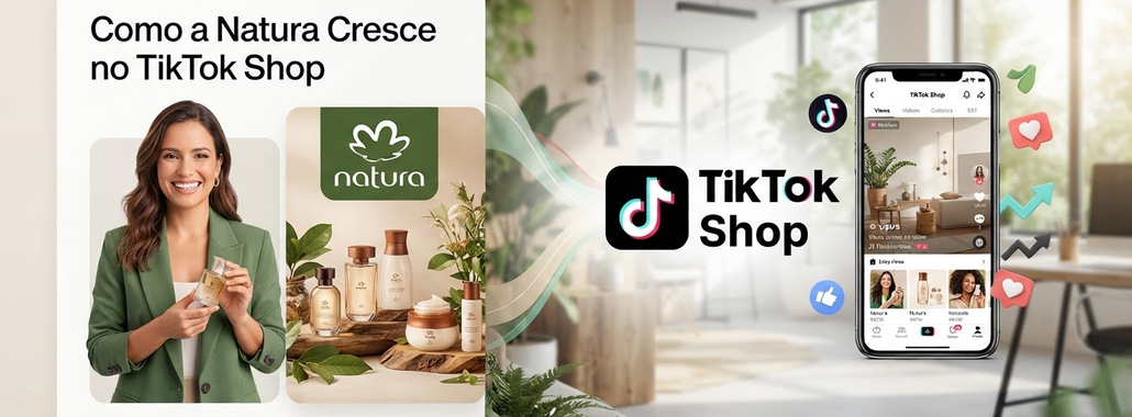 Natura e TikTok Shop: Novas Marcas Chegam para Impulsionar Vendas