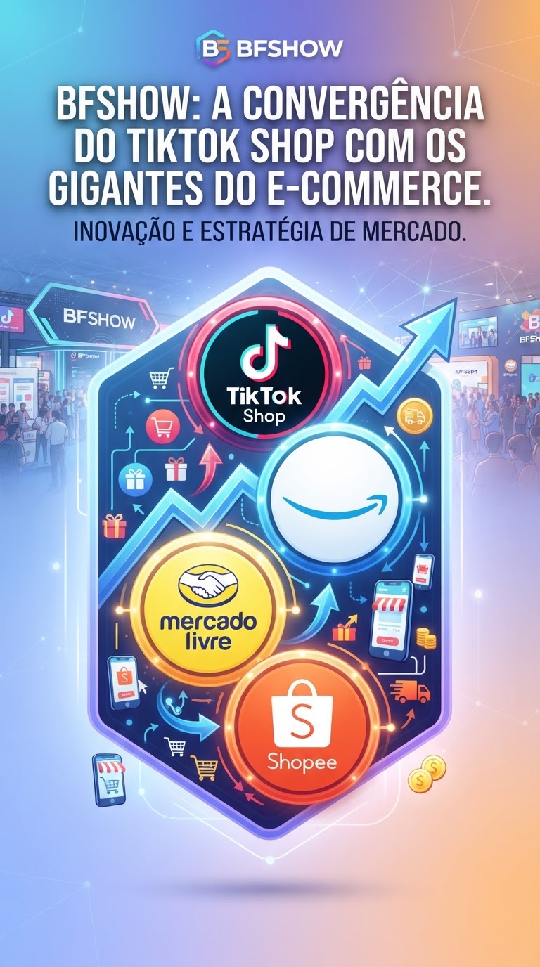 TikTok Shop e Gigantes do E-commerce na BFSHOW
