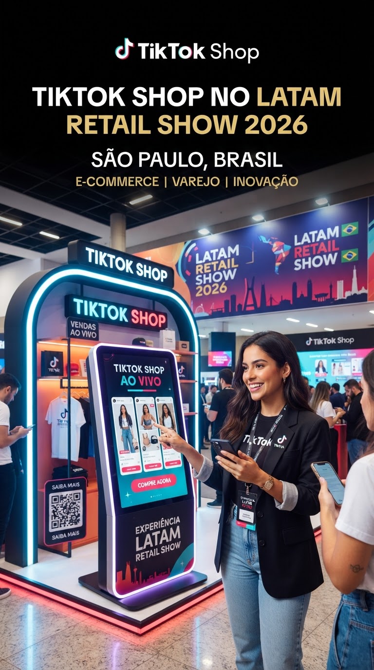 TikTok Shop no Latam Retail Show 2026 em SP