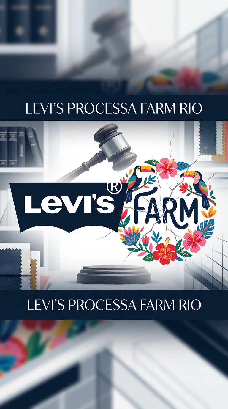 Levi's processa Farm Rio por etiqueta similar