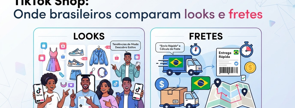TikTok Shop: Onde brasileiros comparam looks e fretes