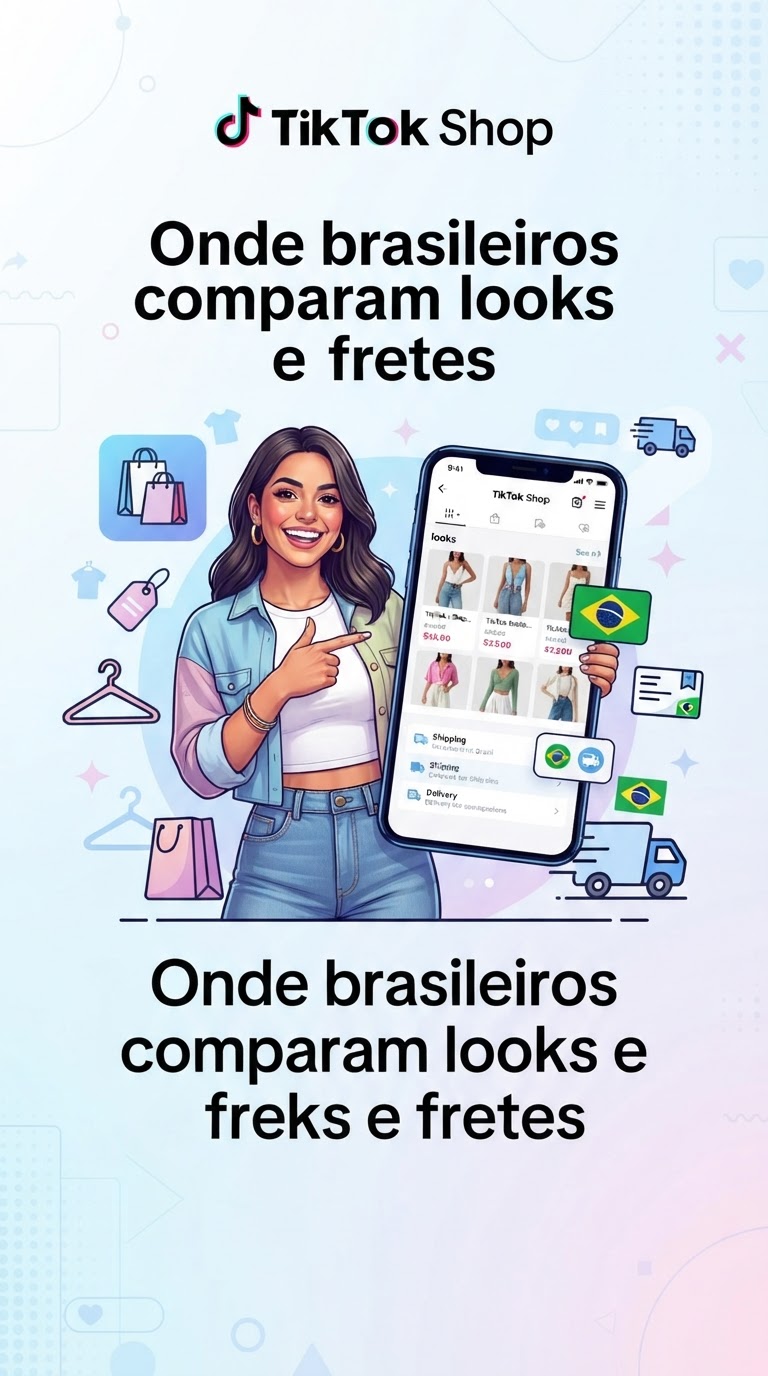 TikTok Shop: Onde brasileiros comparam looks e fretes