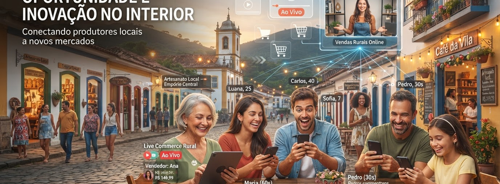 Live Commerce no Interior: Setor Cresce e Inova