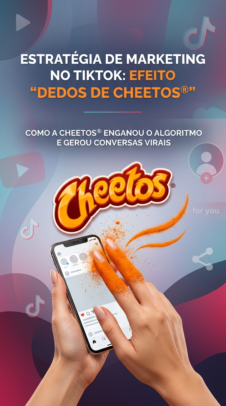 Cheetos® reinterpreta campanha "Dedos de Cheetos®" no TikTok