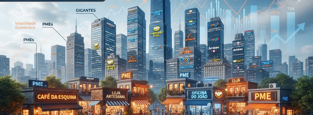 Marketplaces: PMEs contra gigantes e a volatilidade econômica