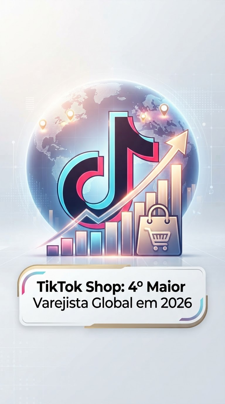 TikTok Shop: Quarto Maior Varejista Global em 2026