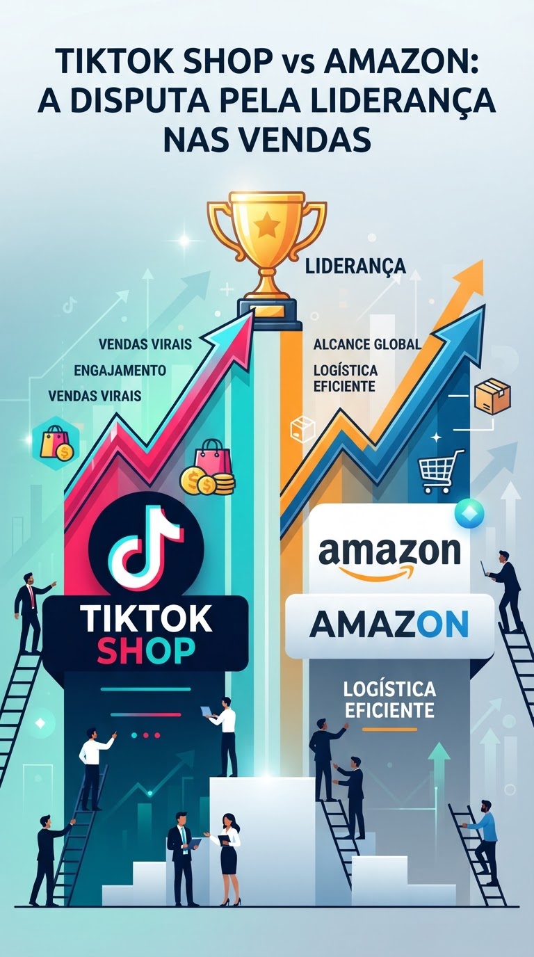 TikTok Shop e Amazon: O Desafio da Liderança para Vendedores