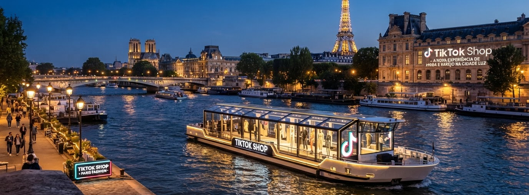 TikTok Shop em Paris: Moda e Varejo se Unem no Sena