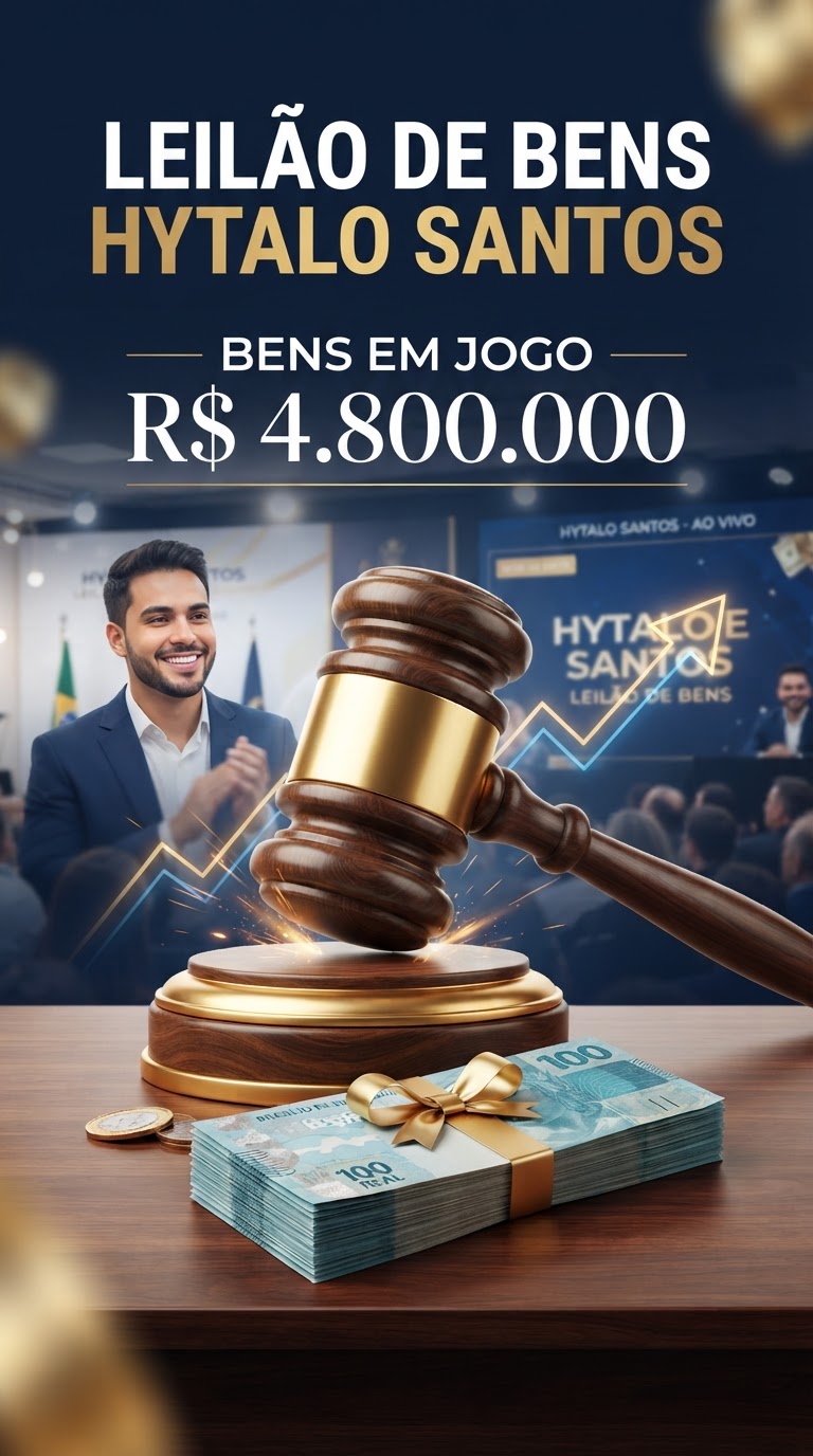 Leilão de Bens de Hytalo Santos: R$ 4,8 Milhões em Jogo