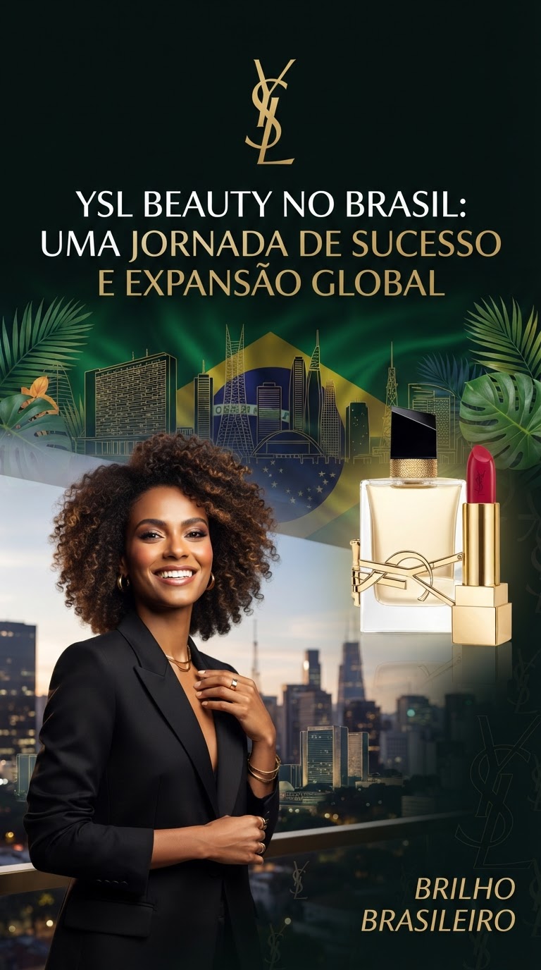 YSL Beauty no Brasil: Sinal de força no mercado global