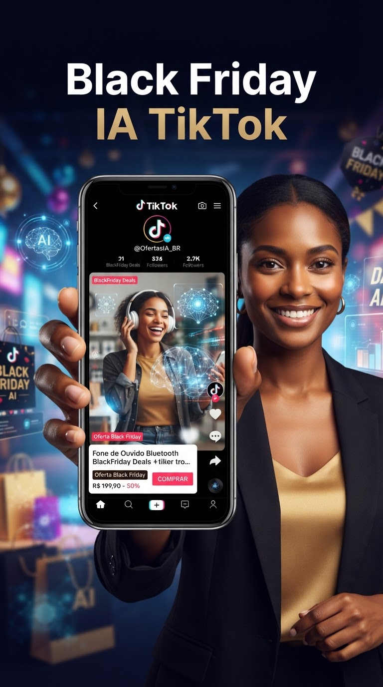 Black Friday: IA transforma a jornada de compra no TikTok