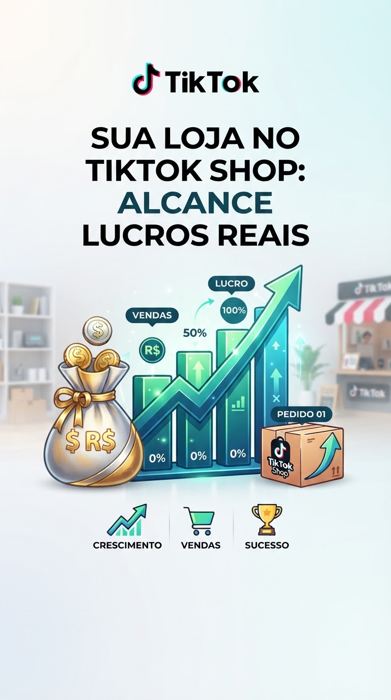 Lucratividade no TikTok Shop: O que uma pequena loja fatura?