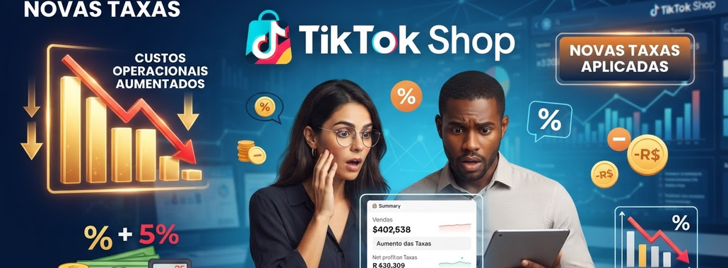 TikTok Shop: Novas Taxas Chocam Vendedores