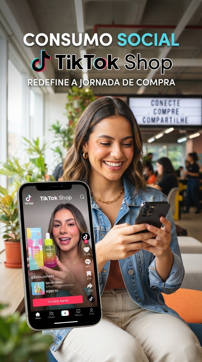 Consumo Social: TikTok Shop Redefine a Jornada de Compra