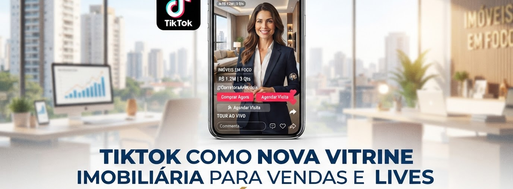 TikTok: A Nova Vitrine Imobiliária para Vendas e Lives