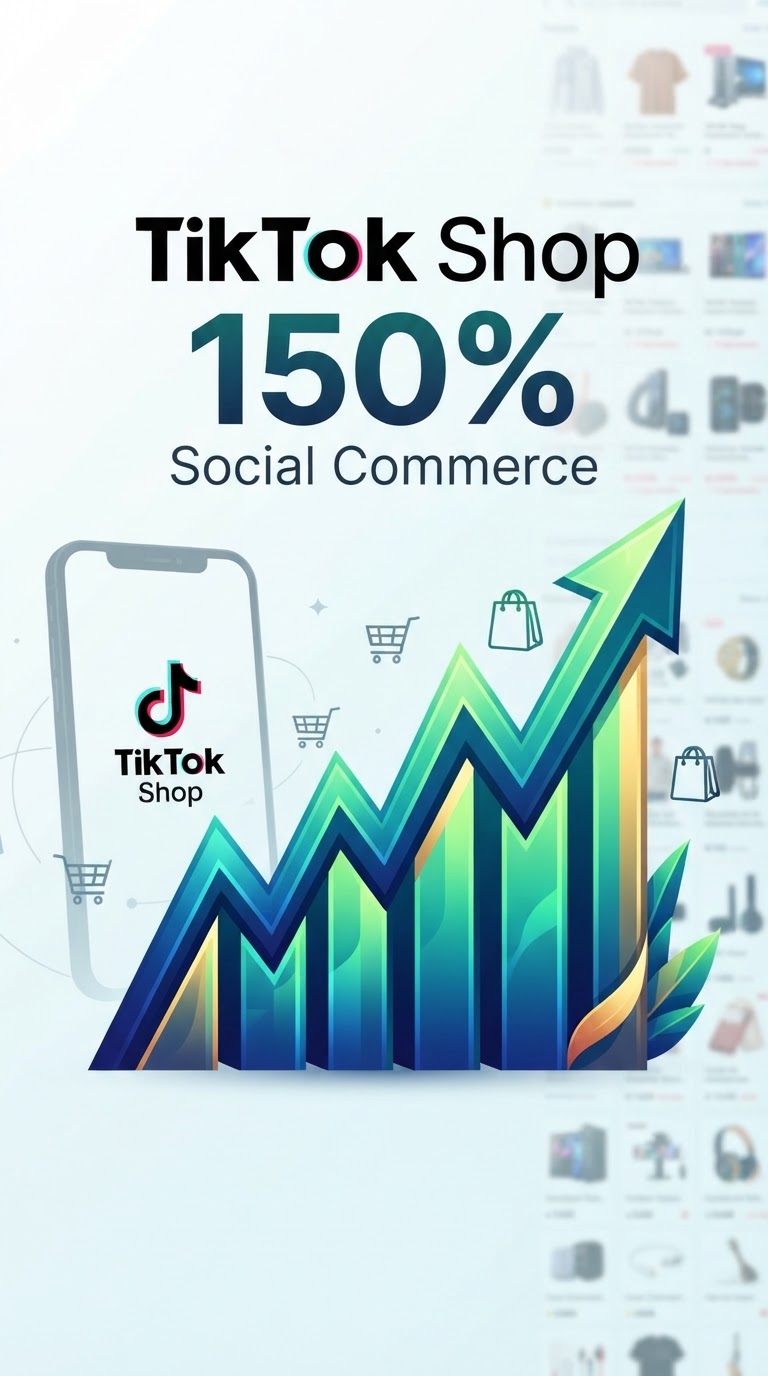 TikTok Shop: Vendas disparam 150% e revolucionam o Social Commerce