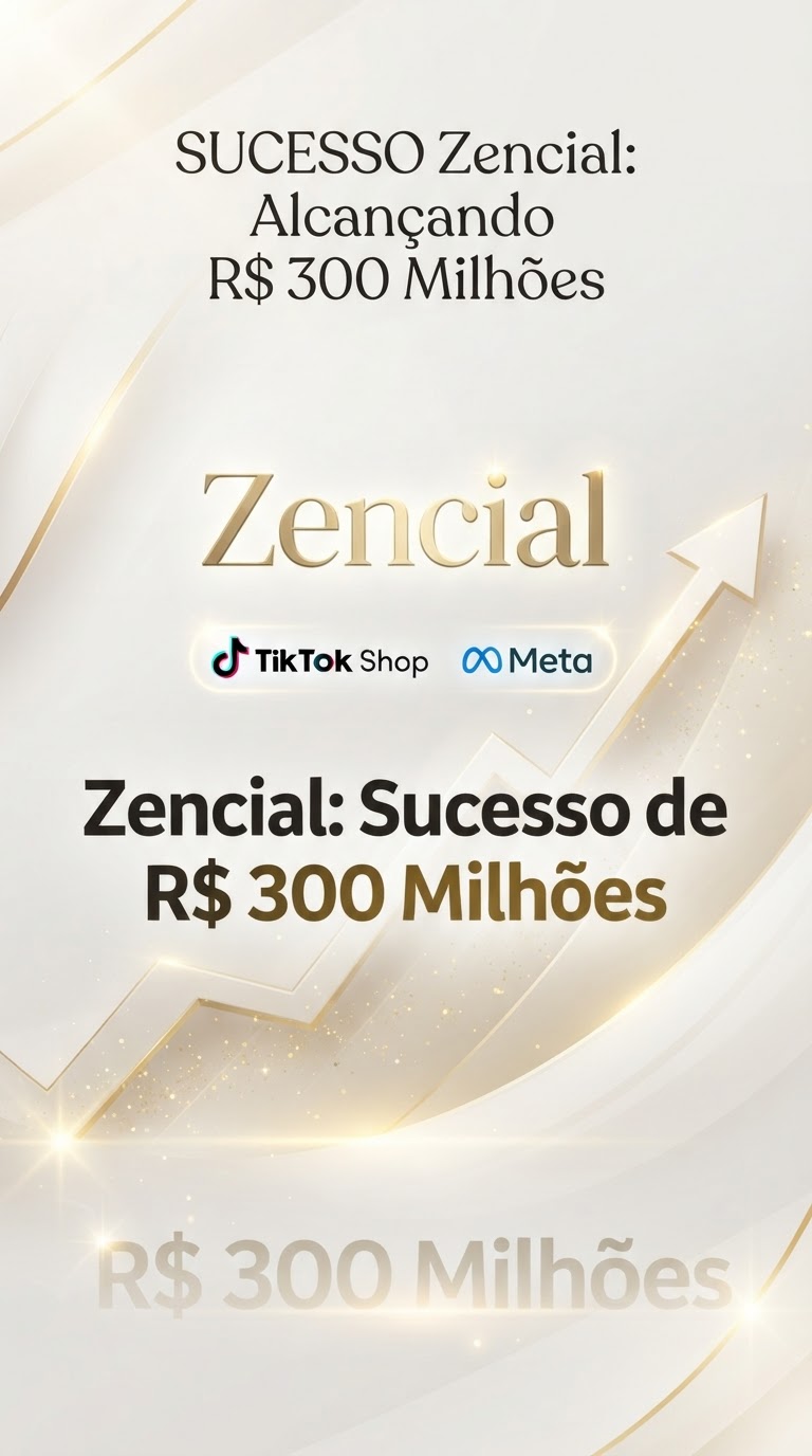 Zencial: Beleza no TikTok Shop e Meta de R$ 300 Milhões