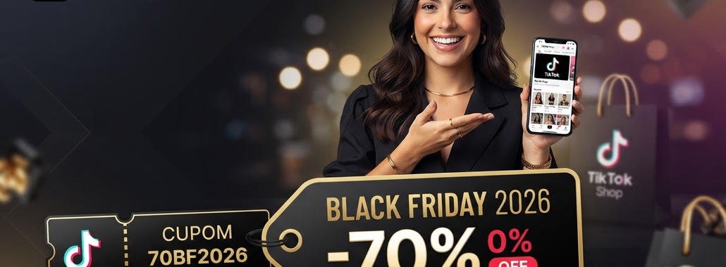 TikTok Shop: Black Friday 2026 promete descontos de até 70%