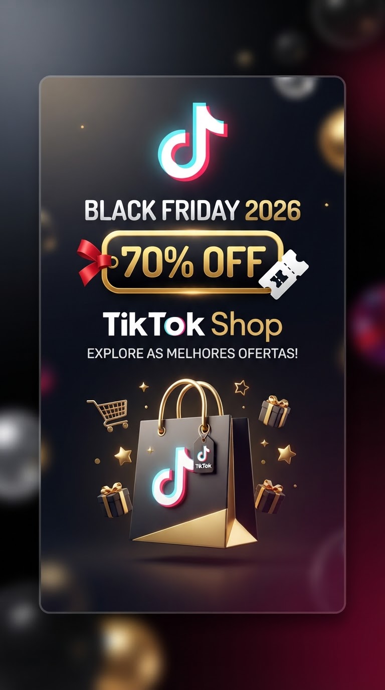 TikTok Shop: Black Friday 2026 promete descontos de até 70%