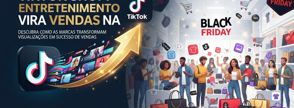 TikTok Shop: Entretenimento vira vendas na Black Friday