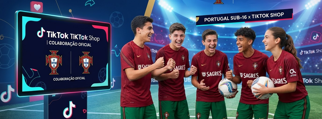Portugal Sub-16 e o TikTok Shop: Uma Vitória Conectada