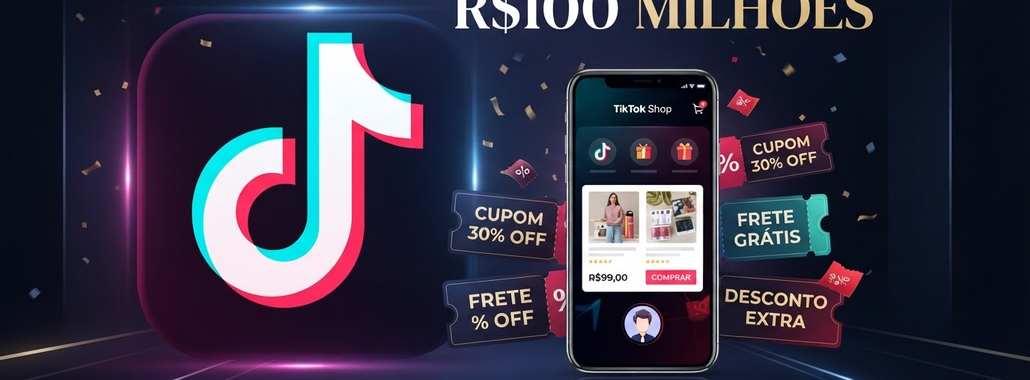 TikTok Shop: R$100 Milhões em Cupons para Black Friday