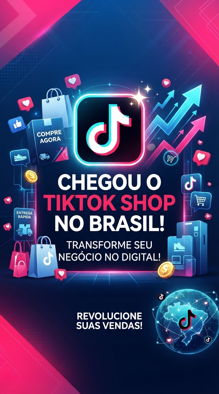 TikTok Shop Chega com Força e Acelera o E-commerce Brasileiro
