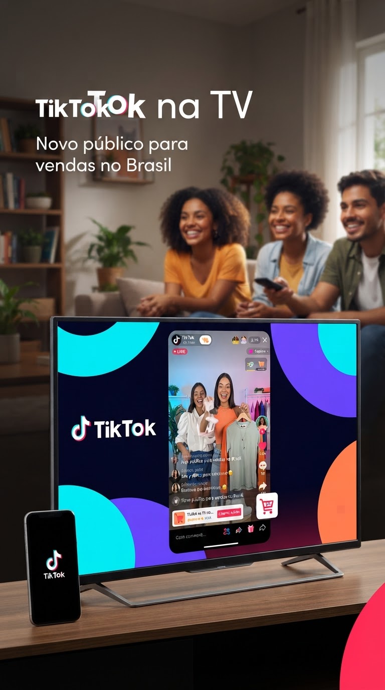 TikTok na TV: Novo público para vendas no Brasil